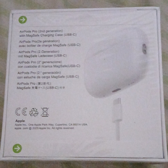 Apple AirPods Pro 2nd Gen with USB-C Charging Case